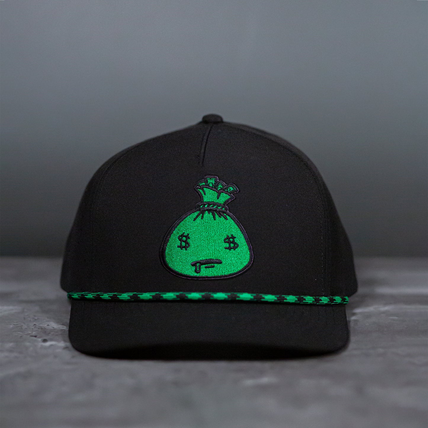 Mr. MoneyBags Hat - Black