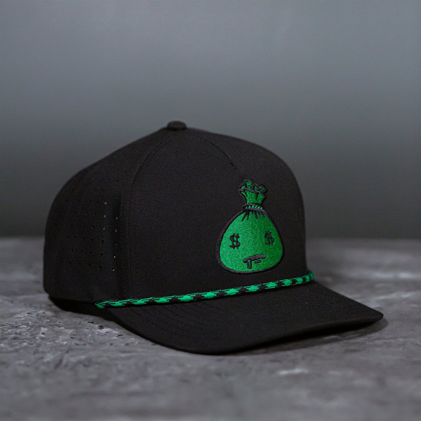 Mr. MoneyBags Hat - Black